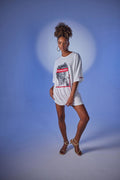 Oversized T-krekls -Censored prints